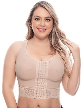 Uplady Post Op High Compression Waist Length Posture Corrector Bra